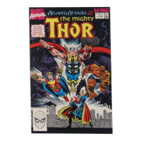 1989 "The Mighty Thor Annual" Issue #14 Marvel Comic Book at PristineAuction.com