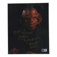 Lou Wagner Signed "Star Trek" 8x10 Photo Inscribed "Best Wishes, Solok" (Beckett) at PristineAuction.com