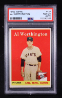 Al Worthington 1958 Topps #427 (PSA 8 PD) at PristineAuction.com