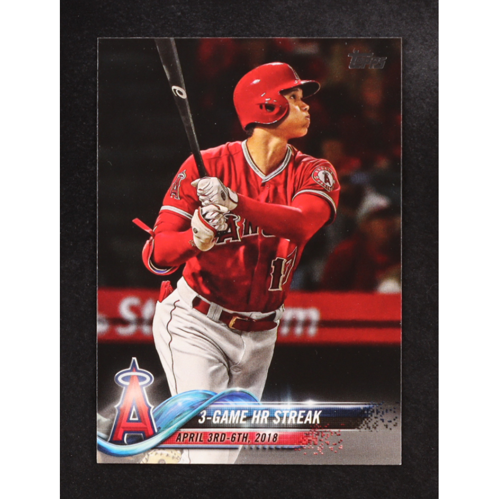 Shohei Ohtani 2018 Topps Update #US189 HL RC at PristineAuction.com