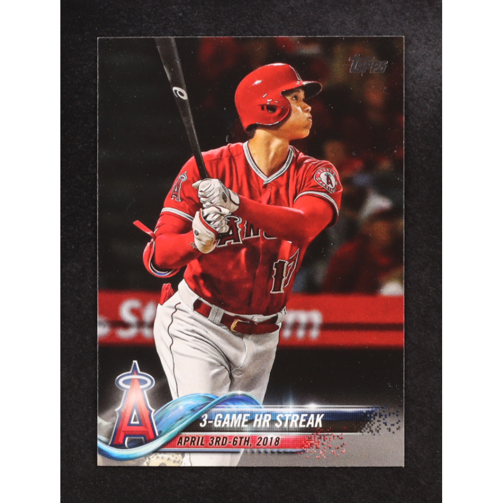 Shohei Ohtani 2018 Topps Update #US189 HL RC at PristineAuction.com