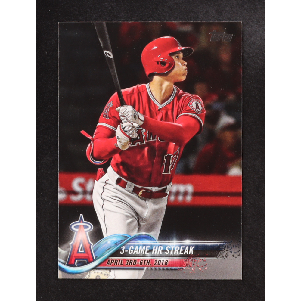 Shohei Ohtani 2018 Topps Update #US189 HL RC at PristineAuction.com