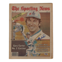 Gary Carter Signed 1979 "The Sporting News" Newspaper (PSA) at PristineAuction.com