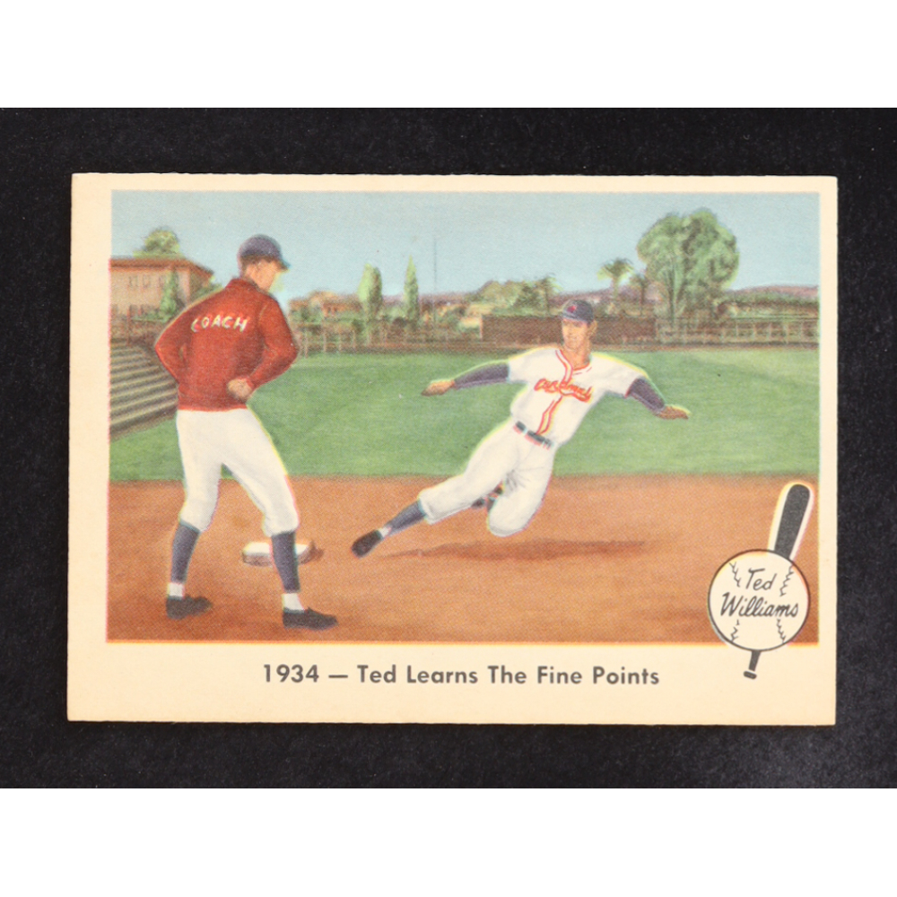 Ted Williams 1959 Fleer Learns Fine Points #4 at PristineAuction.com