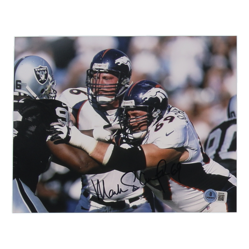 Mark Schlereth Signed Broncos 8x10 Photo (Beckett) at PristineAuction.com Mark Schlereth Signed Broncos 8x10 Photo (Beckett) at PristineAuction.com