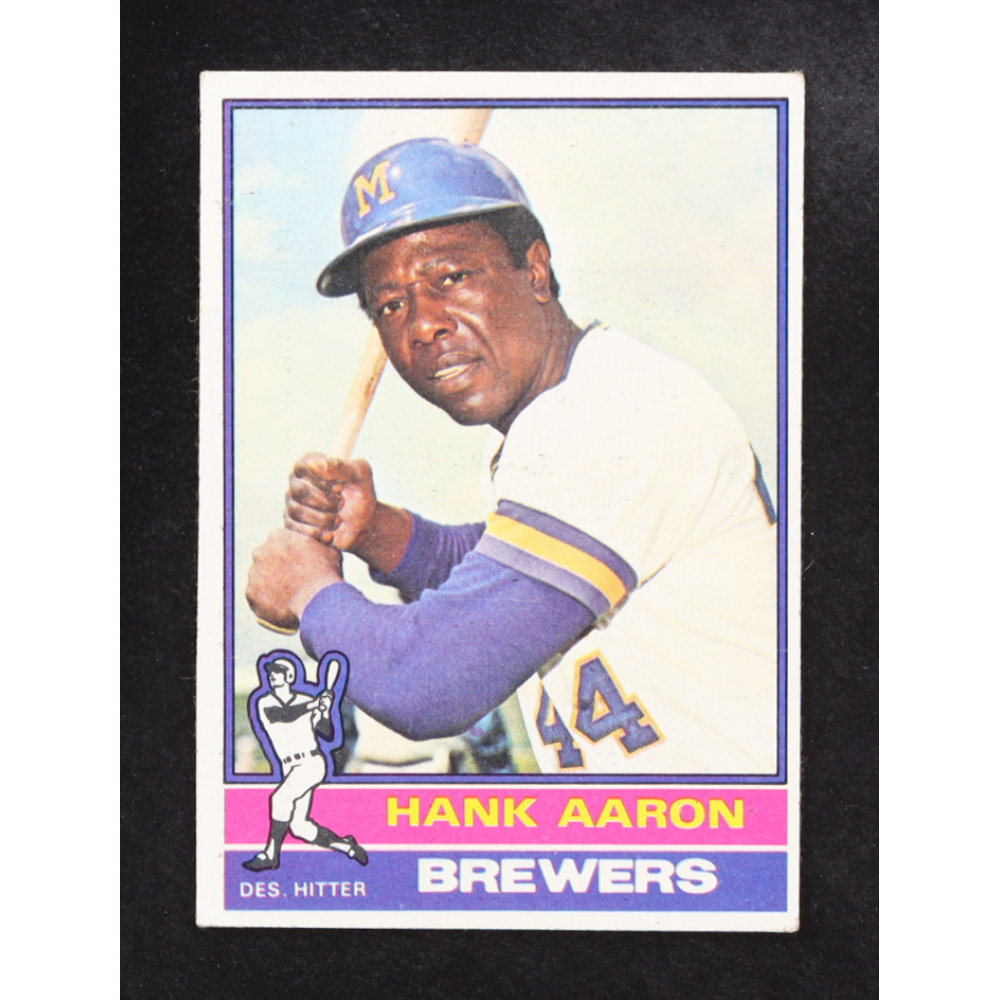 Hank Aaron 1976 Topps #550 at PristineAuction.com