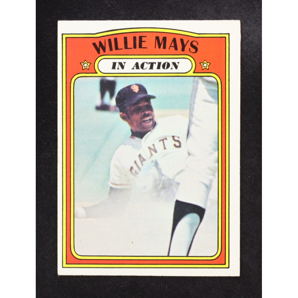 Willie Mays 1972 Topps #50 IA at PristineAuction.com