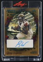 Roddy White 2025 Leaf Glory of the Game Glory Days Autumn Wind Autographs Rainbow #AWRW2 #2/12 at PristineAuction.com