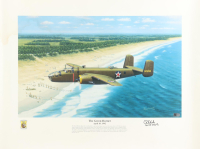 Richard E Cole Signed "The Green Hornet" Lithograph Inscribed "Copilot Crew #1" (AIV) at PristineAuction.com