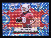 Marvin Harrison Jr. 2024 Panini NFL Debut Blue/Red Mosaic #283 RC at PristineAuction.com