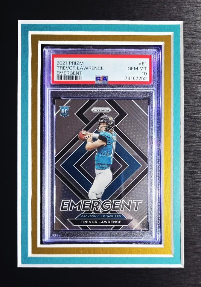 Trevor Lawrence Signed Jaguars Custom Framed LED Nike Jersey Display Inscribed "It Was Always The Jags" with (2) PSA 10 Graded Cards (Fanatics) at PristineAuction.com Trevor Lawrence Signed Jaguars Custom Framed LED Nike Jersey Display Inscribed "It Was Always The Jags" with (2) PSA 10 Graded Cards (Fanatics) at PristineAuction.com