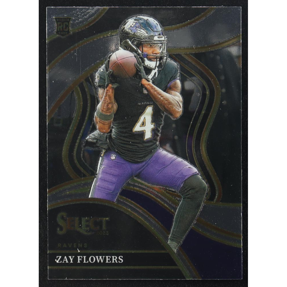 Zay Flowers 2023 Select #201 RC at PristineAuction.com