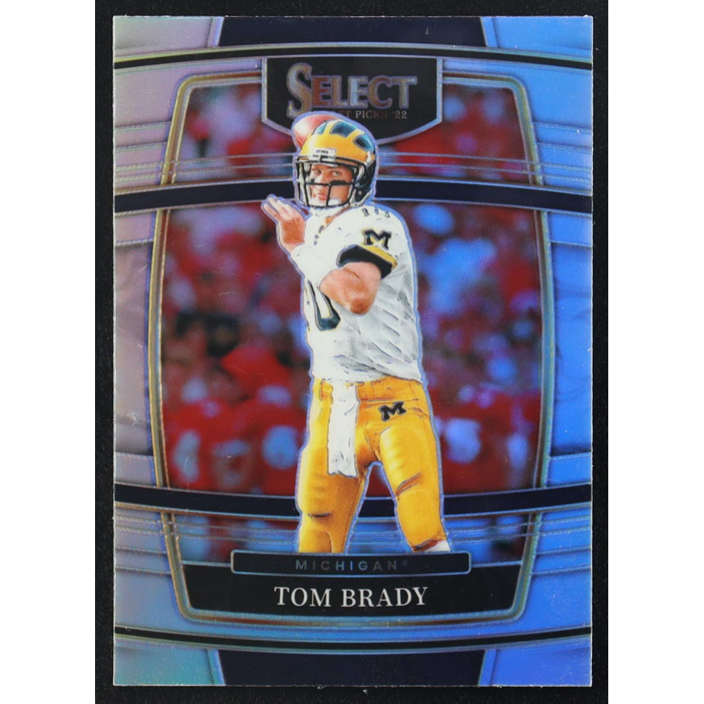 Tom Brady 2022 Select Draft Picks Silver Prizm #32 at PristineAuction.com