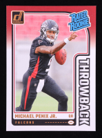 Michael Penix Jr. 2024 Panini Donruss Rated Rookie Throwback #3 RC at PristineAuction.com