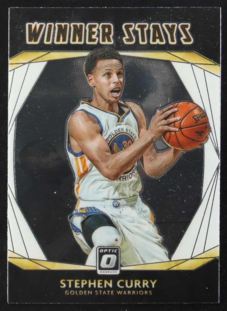 Stephen Curry 2020-21 Donruss Optic Winner Stays #3 at PristineAuction.com Stephen Curry 2020-21 Donruss Optic Winner Stays #3 at PristineAuction.com