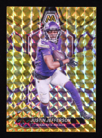 Justin Jefferson 2024 Panini Mosaic Reactive Yellow #143 at PristineAuction.com