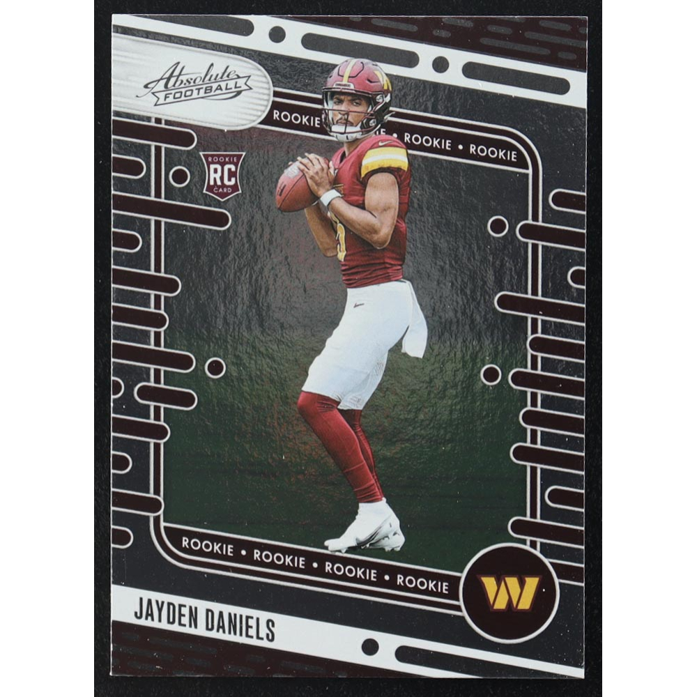 Jayden Daniels 2024 Absolute #102 RC at PristineAuction.com
