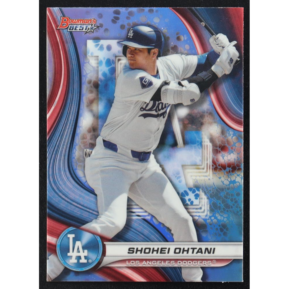 Shohei Ohtani 2024 Bowman's Best Refractor #33 at PristineAuction.com