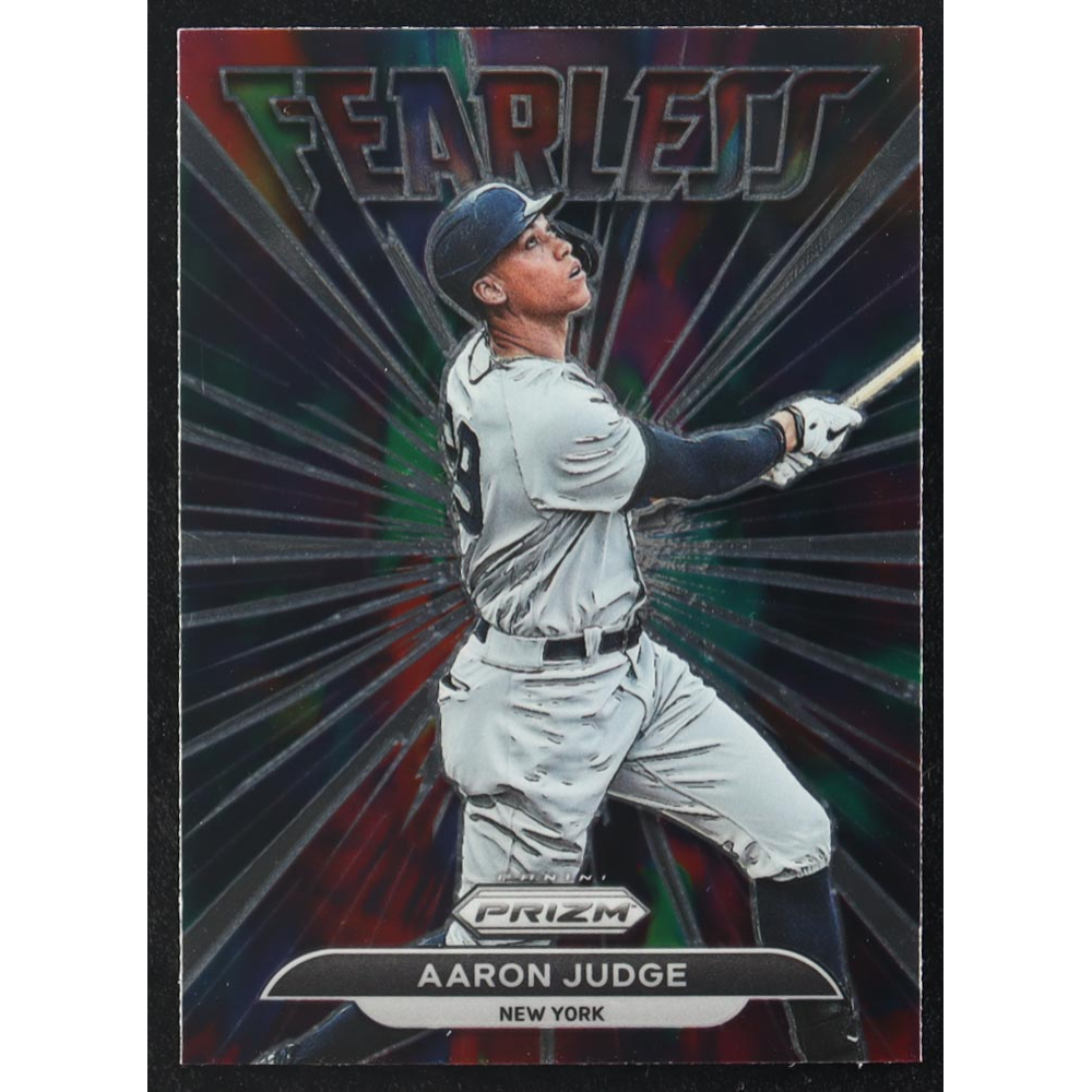 Aaron Judge 2022 Panini Prizm Fearless #6 at PristineAuction.com