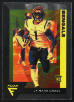 Ja'Marr Chase 2021 Panini Chronicles Flux Rookies #12 RC at PristineAuction.com