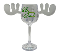 Chevy Chase Signed "National Lampoon's Christmas Vacation" Moose Goblet (Beckett) at PristineAuction.com