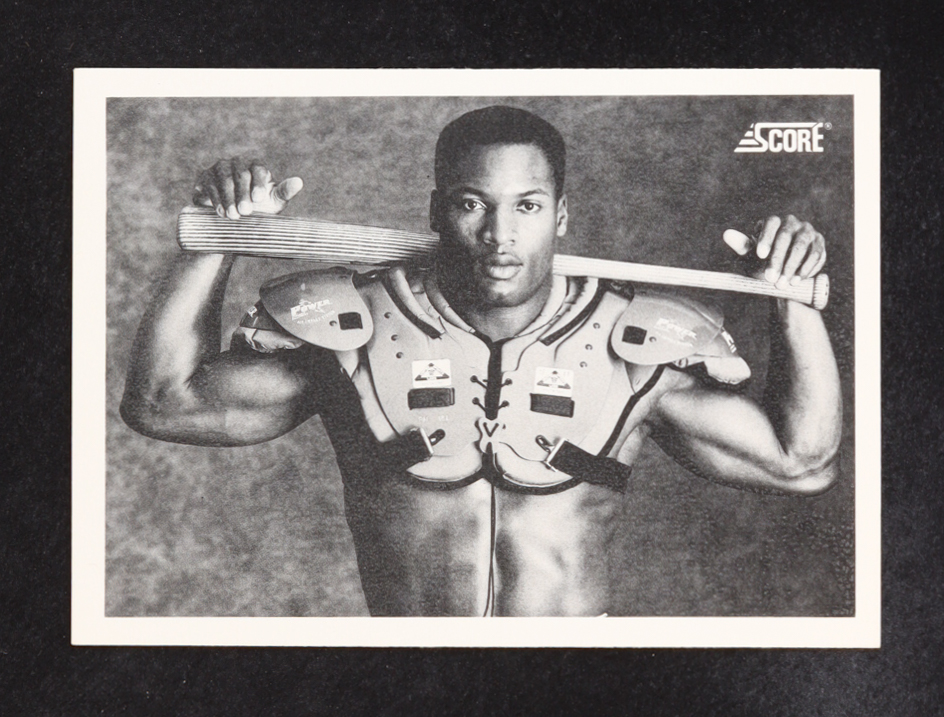 Bo Jackson 1990 Score BB FB #697 at PristineAuction.com Bo Jackson 1990 Score BB FB #697 at PristineAuction.com