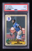 Bo Jackson 1987 Topps Future Stars #170 RC (PSA 9) at PristineAuction.com