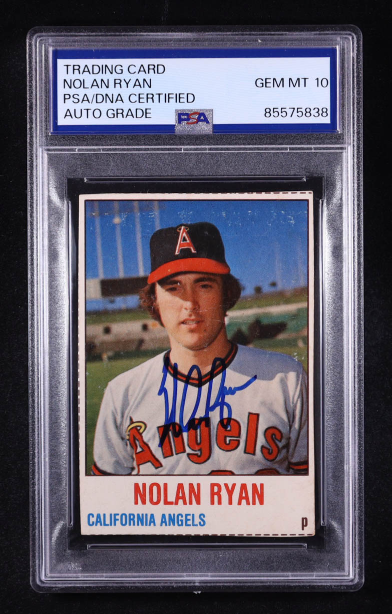 Nolan Ryan Signed 1978 Hostess #83 (PSA | Auto Grade 10) at PristineAuction.com Nolan Ryan Signed 1978 Hostess #83 (PSA | Auto Grade 10) at PristineAuction.com
