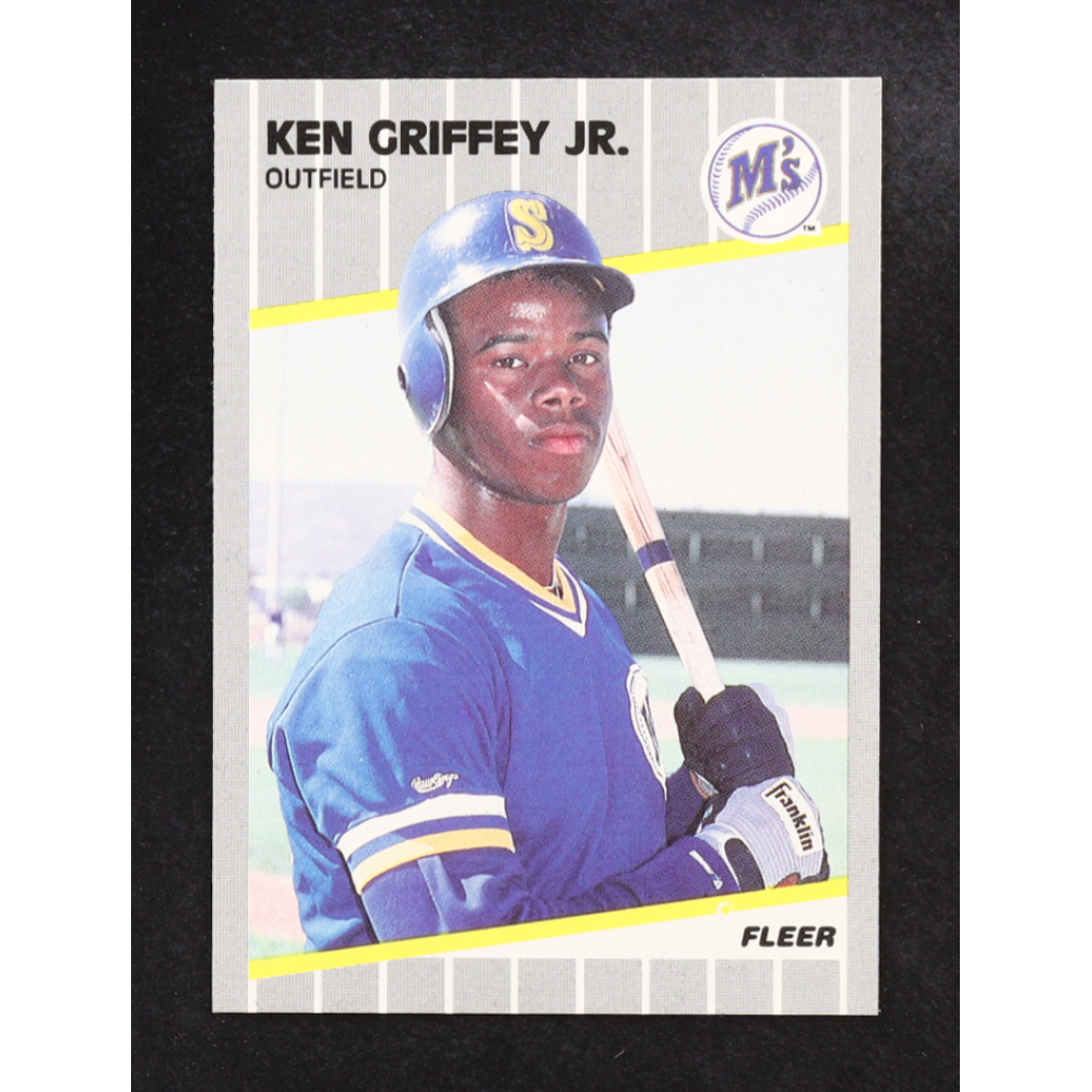 Ken Griffey Jr. 1989 Fleer #548 RC at PristineAuction.com