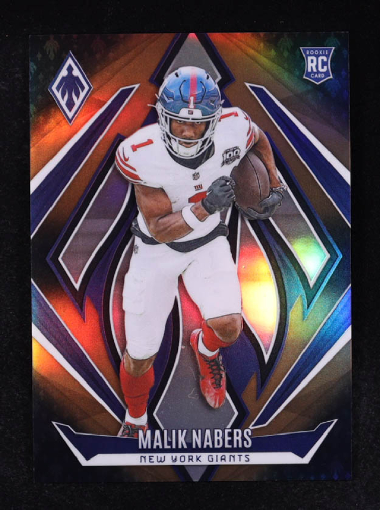 Malik Nabers 2024 Panini Phoenix Bronze Fade #221 #083/125 RC
