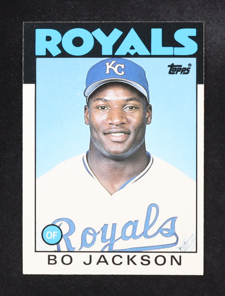 Bo Jackson 1986 Topps Traded #50T XRC RC at PristineAuction.com Bo Jackson 1986 Topps Traded #50T XRC RC at PristineAuction.com