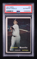 Mickey Mantle 1957 Topps #95 (PSA Authentic) at PristineAuction.com