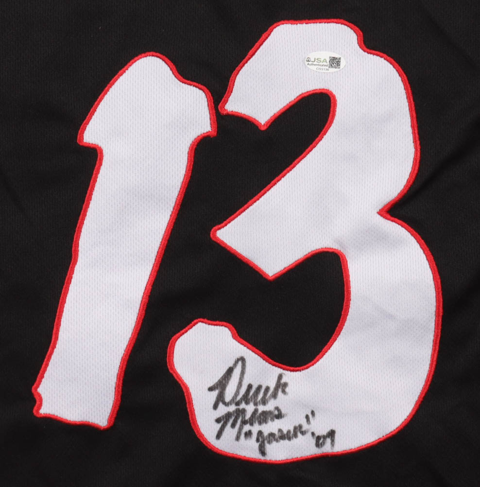 Derek Mears Signed "Friday the 13th"Jersey Inscribed "Jason 09" (JSA) at PristineAuction.com Derek Mears Signed "Friday the 13th"Jersey Inscribed "Jason 09" (JSA) at PristineAuction.com