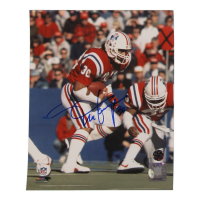 Mosi Tatupu Signed Patriots 8x10 Photo (Patriots Alumni) at PristineAuction.com