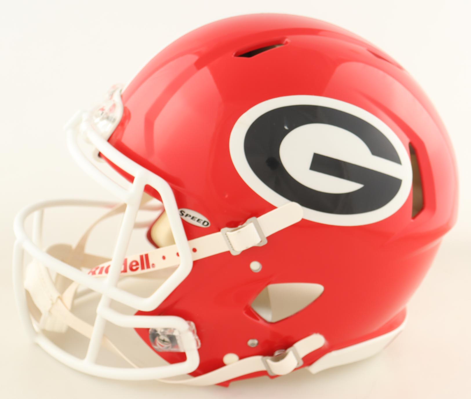 Herschel Walker Signed Georgia Bulldogs Full-Size Authentic On-Field Speed Helmet Inscribed "82 Heisman" (Beckett) at PristineAuction.com Herschel Walker Signed Georgia Bulldogs Full-Size Authentic On-Field Speed Helmet Inscribed "82 Heisman" (Beckett) at PristineAuction.com