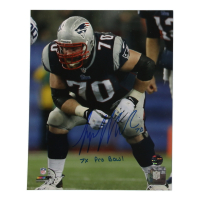 Logan Mankins Signed Patriots 8x10 Photo Inscribed "7x Pro Bowl" (Patriots Alumni) at PristineAuction.com