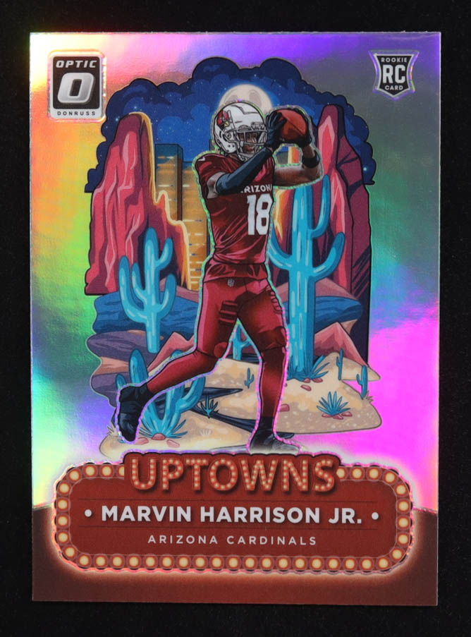Marvin Harrison Jr. 2024 Donruss Optic Uptowns #5 RC at PristineAuction.com Marvin Harrison Jr. 2024 Donruss Optic Uptowns #5 RC at PristineAuction.com