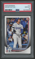 Shohei Ohtani 2025 Bowman #17 (PSA 10) at PristineAuction.com