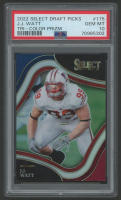 JJ Watt 2022 Select Draft Tri-Color #175 #7/199 (PSA 10) at PristineAuction.com