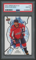 Alexander Ovechkin 2021 Upper Deck Ice #16 (PSA 10) at PristineAuction.com