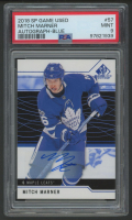 Mitch Marner 2018 SP Game Used Autograph Blue #57 (PSA 9) at PristineAuction.com