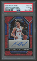 Cade Cunningham 2022 Panini Prizm Signatures Choice #SIGCCU (PSA 10) at PristineAuction.com