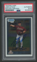 Jose Altuve Signed 2010 Bowman Chrome #BCP135 RC (PSA) at PristineAuction.com