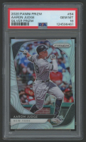 Aaron Judge 2020 Panini Prizm Silver Prizm #64 (PSA 10) at PristineAuction.com