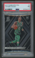 Jayson Tatum 2017 Panini Spectra #3 RC (PSA 7) at PristineAuction.com