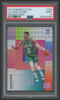 Jayson Tatum 2017-18 Panini Status Foundations #128 RC (PSA 9) at PristineAuction.com