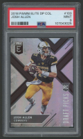 Josh Allen 2018 Elite Draft Picks Collegiate #103 RC (PSA 9) at PristineAuction.com