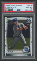 Bobby Witt Jr. 2020 Bowman Chrome Prospects #BCP25 RC (PSA 10) at PristineAuction.com
