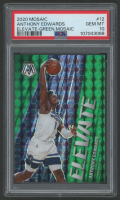 Anthony Edwards 2020 Mosaic Elevate Green Mosaic #12 (PSA 10) at PristineAuction.com