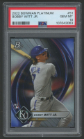 Bobby Witt Jr. 2022 Bowman Platinum #51 RC (PSA 10) at PristineAuction.com